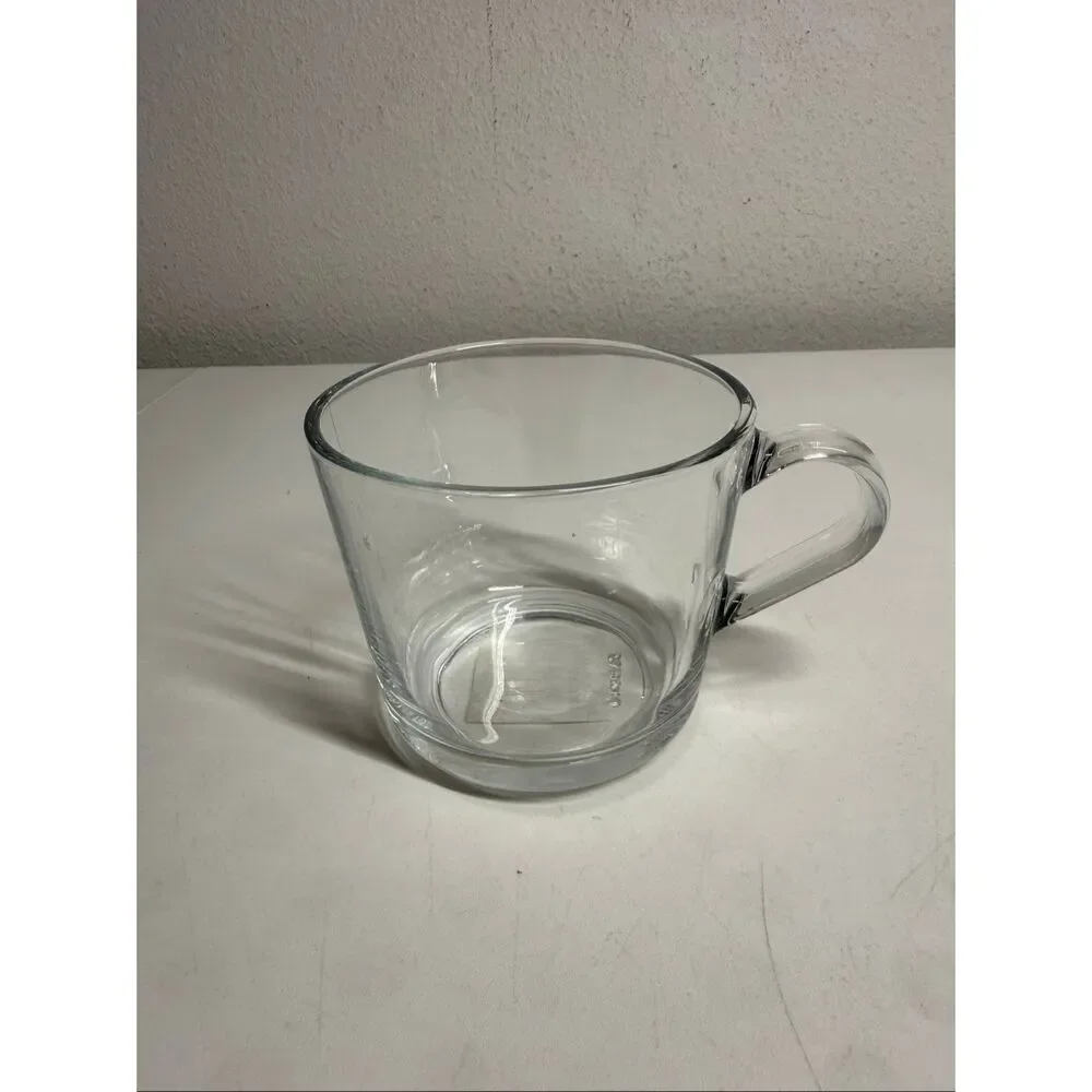 IKEA 365+ Mug Clear Glass 12 Oz